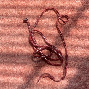 Chan luu red wrap bracelet